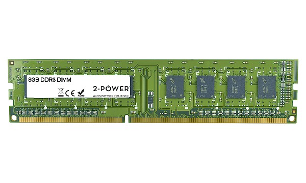 8GB MultiSpeed 1066/1333/1600 MHz DIMM