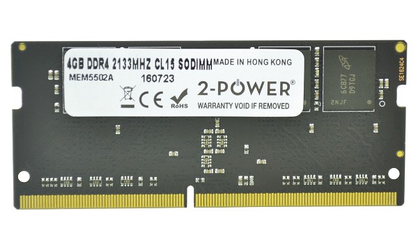 4GB DDR4 2133MHz CL15 SODIMM