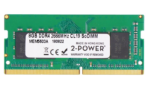 8GB DDR4 2666MHz CL19 SoDIMM