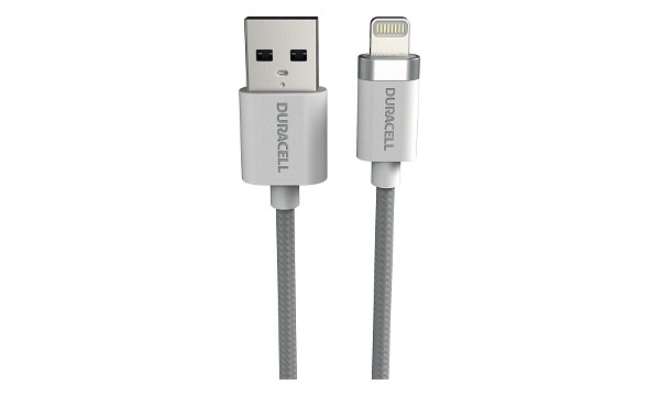 Duracell 1 meter USB-A till Lightning-kabel