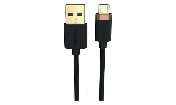 Duracell 1 meter USB-A- till mikro-USB-kabel