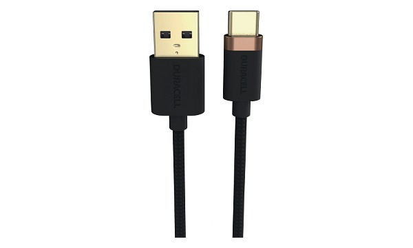 Duracell 1 m USB-A- till USB-C-kabel 1 m