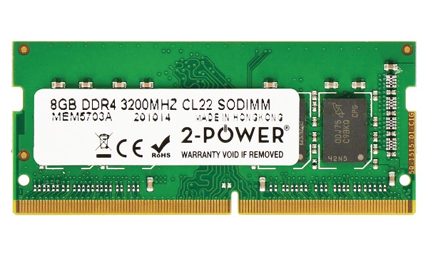 8GB DDR4 3200MHz CL22 SODIMM