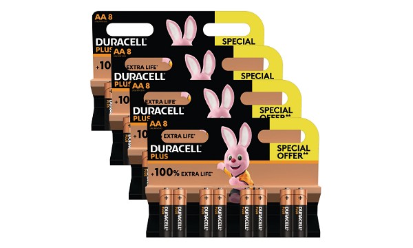 Duracell Plus 32 x AA Specialerbjudandepaket