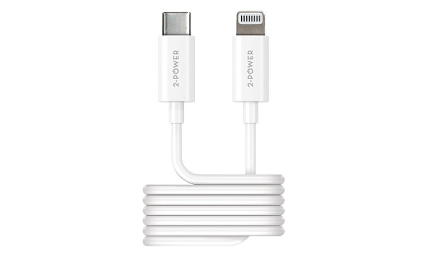 2-Power 1M USB-C to Lightning USB Cable