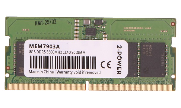 8GB DDR5 5600MHz CL40 SoDIMM