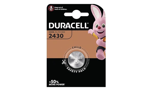 DL2430 Duracell Plus myntcellsbatteri.