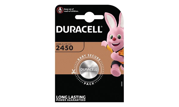 DL2450 Duracell Plus myntcellsbatteri.
