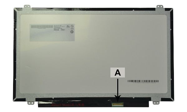 Notebook 14-AM013ND 14,0-tum 1366x768 WXGA HD LED Blank