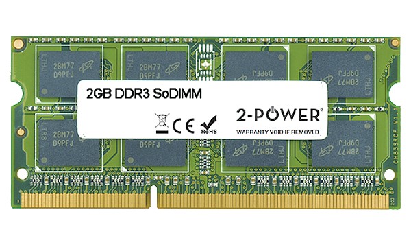 Pavilion dv7-2021tx 2GB DDR3 1333MHz SoDIMM