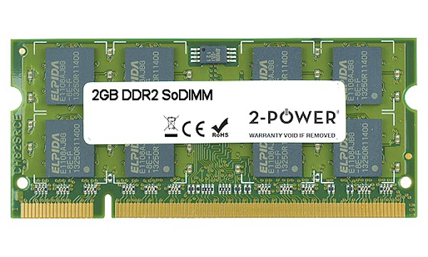 Aspire One D255E-13Dcc 2GB DDR2 800MHz SoDIMM