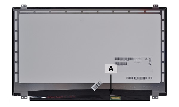 LifeBook A555 15,6-tum WXGA 1366x768 HD LED Blank