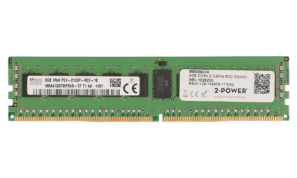 System x3850 X6 6241 8GB DDR4 2133MHz ECC RDIMM