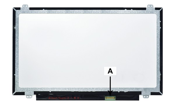 00C8WJ 14,0-tum 1366x768 WXGA HD LED Matt