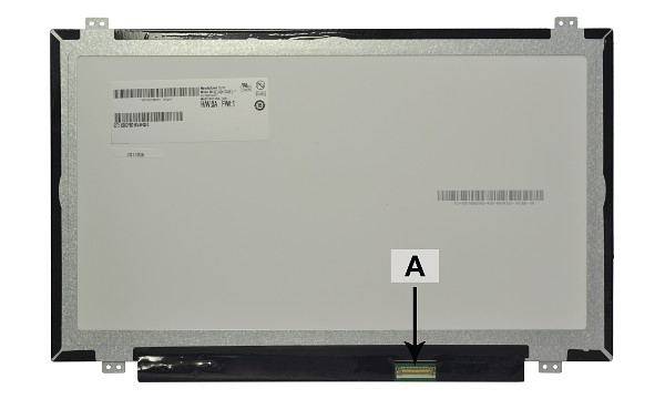 N140HCE-EAA Rev. C2 14,0-tum WUXGA 1920X1080 LED Matt m / IPS