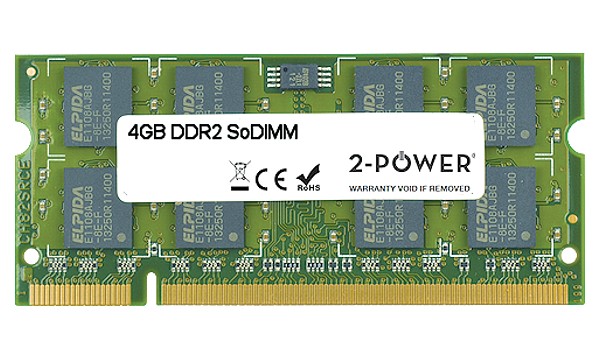 HDX X18-1080EG Premium 4GB DDR2 800MHz SoDIMM