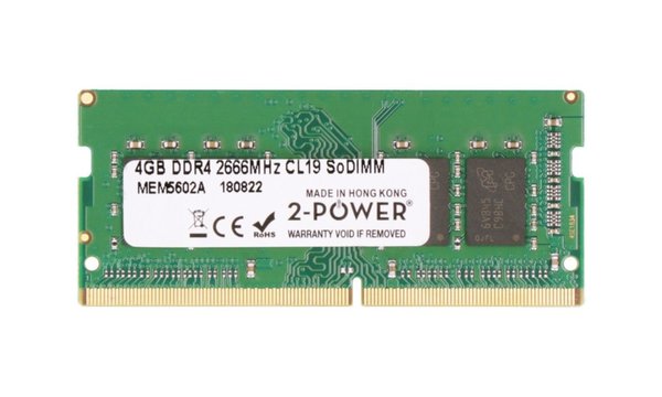 ZBook 15v G5 Mobile Workstation 4GB DDR4 2666MHz CL19 SoDIMM
