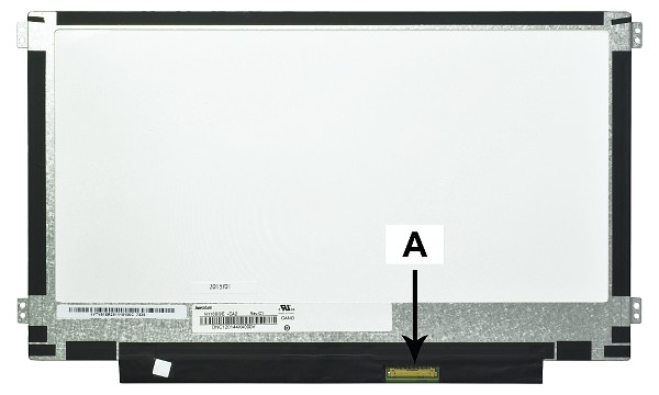 NT116WHM-N11 11.6" 1366x768 HD LED Matte eDP