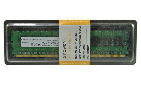 ProLiant DL160 Gen8 Base 8GB DDR3 1333MHz ECC + TS DIMM