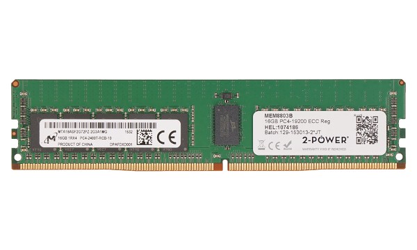 ProLiant ML350 Gen9 16GB DDR4 2400MHZ ECC RDIMM