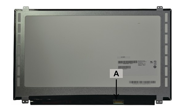 02DL766 15,6-tum 1920x1080 Full HD LED Blank TN