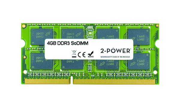  625 4GB MultiSpeed 1066/1333/1600 MHz SoDiMM