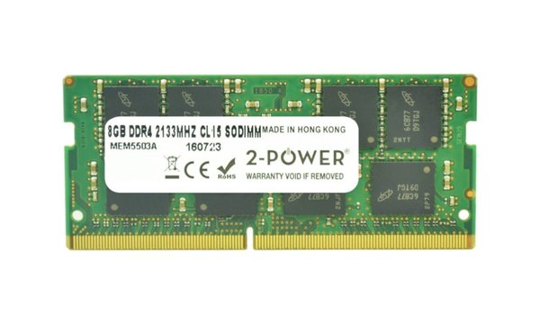 15-AY020NA 8GB DDR4 2133MHz CL15 SoDIMM