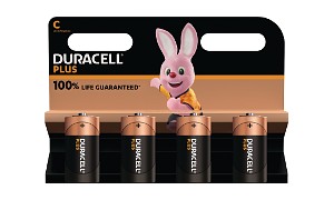 Duracell Plus Power C-storlek (2-pack)