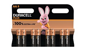 Duracell Plus Power AA 8-pack