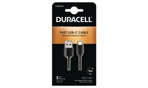 Duracell 1 meter USB-A- till USB-C-kabel