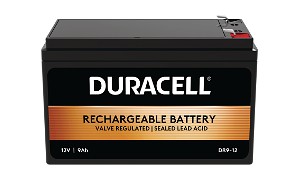 Duracell 12V 9Ah VRLA-batteri