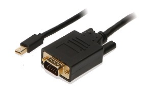 Mini Displayport to VGA Cable - 1 Metre