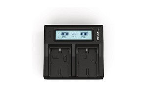 CCD-TRV65 Duracell LED Dual DSLR Battery Charger