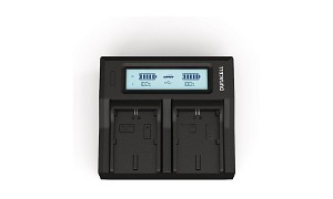 DCR-TRV5E Duracell LED Dual DSLR Battery Charger