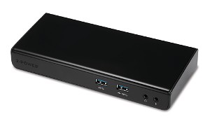 USB-C och USB 3.0 Docka, dubbla skärmar