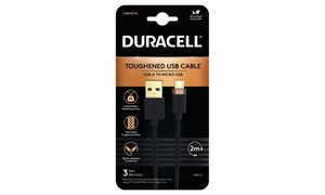 Duracell 2 m USB-A- till mikro-USB-kabel