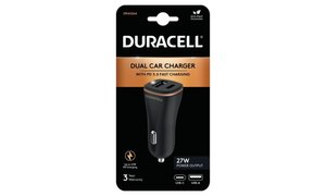 Duracell USB-A + USB-C-laddare för bil