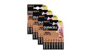 Duracell Plus 32x AAA Specialerbjudandepaket