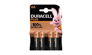 Duracell Plus Power AA 4-pack