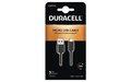 Duracell 1 meter USB-A- till Micro USB-kabel