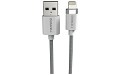 Duracell 1 meter USB-A till Lightning-kabel