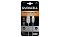 Duracell 1 meter USB-A till Lightning-kabel