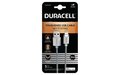 Duracell 2 m USB-A- till Lightning-kabel